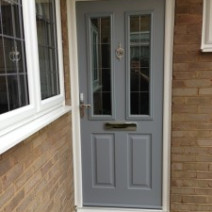 South Yorkshire House with agate grey doors
