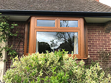 Wood Effect Double Glazed UPVC Window Frames Essex